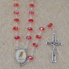 Crystal beads rosary